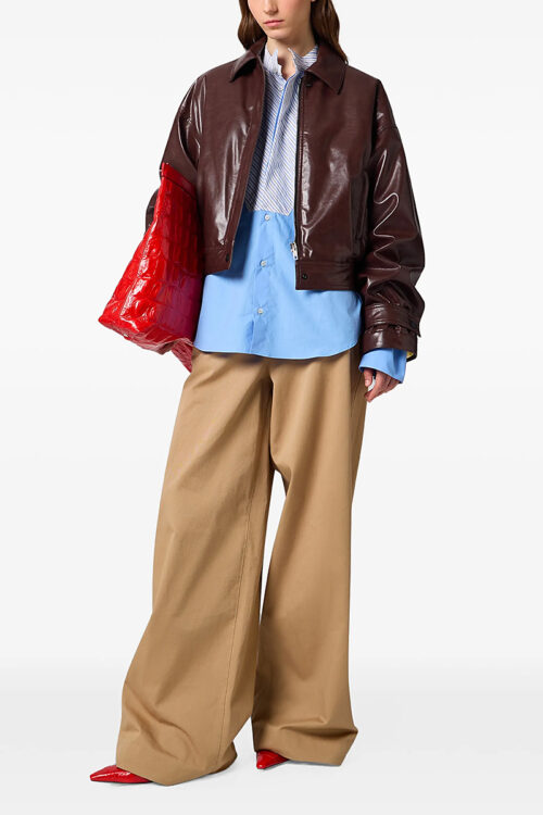 PANTALON ANCHA GABARDINA
